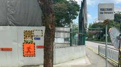 兀兰一地下水道建筑工地